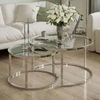 lookway Ciri Silber Glas 70 x 47 cm
