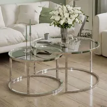 lookway Ciri Silber Glas 70 x 47 cm