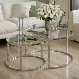 lookway Ciri Silber Glas 70 x 47 cm