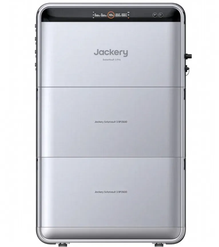 Jackery SolarVault 3 Pro mit 2x BP2500 Erweiterungsakkus | 7,6 kWh