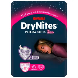 DryNites Nachtwindeln Mädchen ab 13 Jahre (48-60 kg) 27 St.