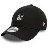 New Era 9Forty Strapback Cap in schwarz