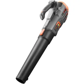 FUXTEC Akku Laubbläser FX-E1LB20 SET 1 mit 2 x Akku 2Ah, 1 x Ladegerät 2,4A Ladestation - Laubgebläse zum Entfernen von Laub für Garten, Gehweg