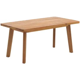 MCW Garten-Garnitur MCW-N46, Lounge-Set Gartenlounge Bank Sessel Tisch, Holz Akazie MVG-zertifiziert ~ Kissen grau