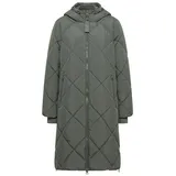 Cecil Steppmantel in Khaki -