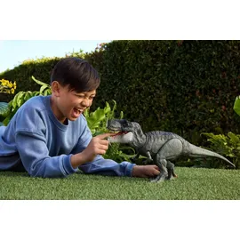 Mattel Jurassic World Rebirth Power Devour Tyrannosaurus Rex Spielfigur