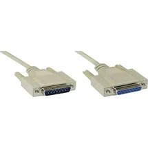 InLine Joystickverlängerung, 15pol Stecker/Buchse 2,0m