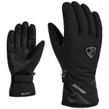 Ziener Damen Skihandschuhe Kamea GTX lady glove, black, 7 1/2