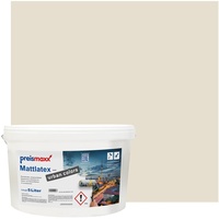 Preismaxx Mattlatex urban colors, bunte Wandfarbe, beige, graubeige, grey-beige 5L