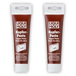 2x 100g LIQUI MOLY 3080 Bremsenpaste Kupferpaste Kupfer-Paste Montage Bremse