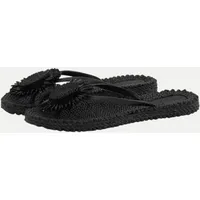 Flip Flops mit Blumen Cheerful Schwarz 37