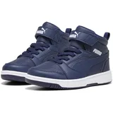 Puma Rebound V6 MID WTR AC+ PS Sneaker, Strong Gray-New Navy White, 28 EU