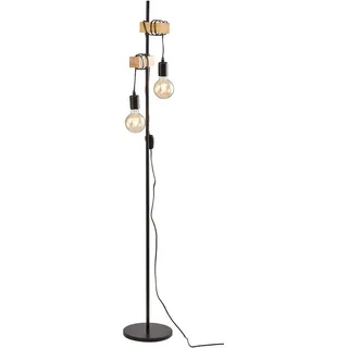 EGLO Townshend 2-flg. 166,5cm braun/schwarz