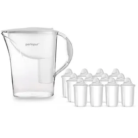PerloPur Standard weiß + 12 Universal Filterkartuschen