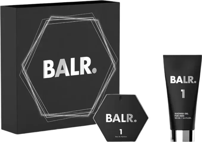 BALR. 1 FOR MEN Geschenkset EdP Spray 50 ml + 100 ml Duschgel