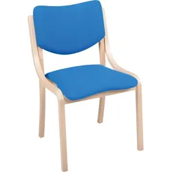 Stuhl INGRID, mit Sitz-/Rückenpolster und Armlehne