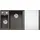 Blanco Axia III 6 S-F links Flächenbündig vulkangrau Excenterbetätigung 990 x 500 mm