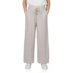 DENIMFY Palazzo Hose Damen Sommer 3/4 Culotte DFBrenda Hoher Bund Tunnelzug XXL