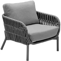 LC Garden Terrano Sessel 82 x 82 x 67 cm Anthrazit