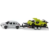 Siku 2544 - PKW mit Transport-Anhänger sortiert 1:55