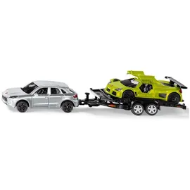 Siku 2544 - PKW mit Transport-Anhänger sortiert 1:55