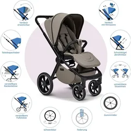 Babywelt MOON RESEA Edition+Mud, Beige