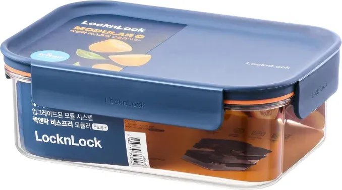 LocknLock Bisfree Modular Plus rechteckig 910 ml (dunkelblau)