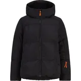 ZIENER AWAR jun (jacket ski) BLACK BLACK 128 - Schwarz - 128