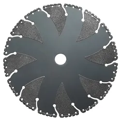 Diamanttrennscheibe 230mm Universal für Stahl Beton Holz Gummi Kunststoff