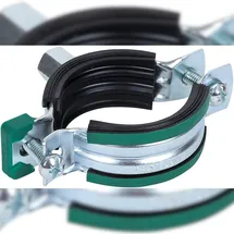 walraven bis Rohrschelle KSB2 10-14 mm M8/M10 EPDM