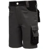 Nitras Motion TEX Kids kurze Hose, grau-schwarz, Größe 134/140