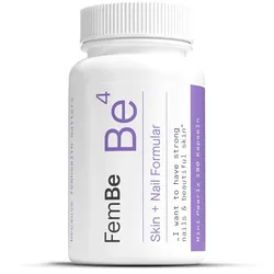 Haut & Nägel Kapseln mit Biotin, Zink & Carotinoide - Be4 FemBe