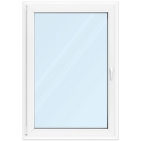 Fenster 90x130 cm, Kunststoff Profil aluplast IDEAL® 4000, Weiß, 900x1300 mm, einteilig festverglast, 2-fach Verglasung, individuell konfigurieren