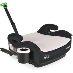 Cangaroo Kindersitz, Sitzerhöhung i-Swift, Isofix (125-150cm) Getränkehalter rosa