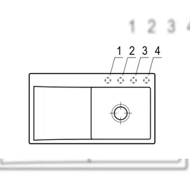 Villeroy & Boch Subway Style 50 flat rechts graphite + Handbetätigung