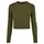 URBAN CLASSICS Short Waffle Pullover Summer Olive 2XL