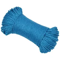 VidaXL Arbeitsseil Blau 3 mm 100 m Polypropylen