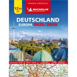 Michelin Straßenatlas Deutschland & Europa 2025/2026