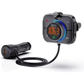 Savio TR-14 FM-Transmitter mit Bluetooth und PD-Ladegerät