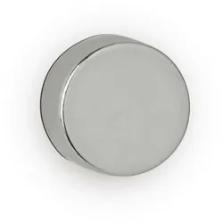 MAUL Neodym-Scheibenmagnet 5x10mm 2600g hellsilber VE=10x10 Stück