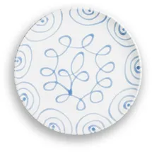 Gmundner Speiseteller Blaugeflammt 25 cm