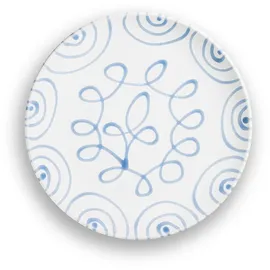 Gmundner Speiseteller Blaugeflammt 25 cm
