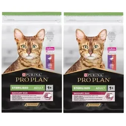 PURINA Pro Plan Katze Sterilisiert Ente & Leber 2x10kg
