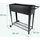 Relaxdays Hochbeet 80 x 85 x 50 cm Schwarz
