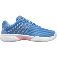 K-Swiss Damen Tennisoutdoorschuhe Damen, Silver Lake Blue/White/Orchid, 41 1⁄2