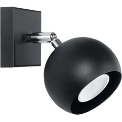 Wandleuchte Wandlampe Wandspot Schwarz Verstellbarer Strahler Schlafzimmer Küche