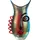 GILDE GLAS art Vase - Glasvase - Statue - Deko Wohnzimmer modern - H 32 cm 1_Mehrfarbig