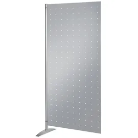Kerkmann Trennwand Metropol 45696614, silber 77,0 x 165,0 cm, 1 St.