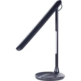 Beliani Schreibtischlampe Schwarz 38 cm verstellbar DRACO mit Dimmer Metall LED integriert, 32x38x17 Lampen - Leuchten, Innenbeleuchtung, Tischlampen, Schreibtischlampen