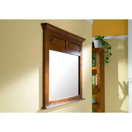 Massivmoebel24 Spiegel Akazie 110x6x87 Honig lackiert Oxford #0328